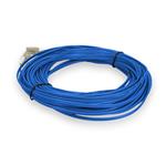 Picture of 12m LC to LC Blue OM4 Duplex OFNP (Plenum-Rated) TAA Fiber Patch Cable