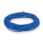 Picture of 12m LC to LC Blue OM4 Duplex OFNP (Plenum-Rated) TAA Fiber Patch Cable