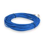 Picture of 12m LC to LC Blue OM4 Duplex OFNP (Plenum-Rated) TAA Fiber Patch Cable