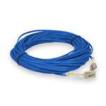 Picture of 12m LC to LC Blue OM4 Duplex OFNP (Plenum-Rated) TAA Fiber Patch Cable