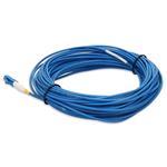 Picture of 12m LC to LC Blue OS2 Simplex OFNR (Riser-Rated) SMF Fiber Patch Cable