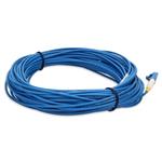 Picture of 12m LC to LC Blue OS2 Simplex OFNR (Riser-Rated) SMF Fiber Patch Cable