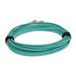Picture of 12.5m LC to LC Aqua OM3 Duplex OFNR (Riser-Rated) Fiber Patch Cable