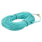 Picture of 130m LC to LC Aqua OM4 Duplex OFNP (Plenum-Rated) Fiber Patch Cable