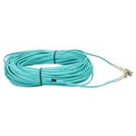 Picture of 130m LC to LC Aqua OM4 Duplex OFNP (Plenum-Rated) Fiber Patch Cable