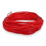 Picture of 13m LC to LC Red OM4 Duplex OFNR (Riser-Rated) Fiber Patch Cable