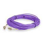 Picture of 13m LC to LC Purple OM4 Duplex OFNP (Plenum-Rated) Fiber Patch Cable