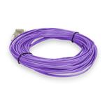 Picture of 13m LC to LC Purple OM4 Duplex OFNP (Plenum-Rated) Fiber Patch Cable