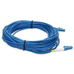 Picture of 14m LC to LC Blue OS2 Simplex OFNR (Riser-Rated) SMF Fiber Patch Cable