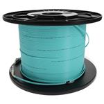Picture of 150m LC to LC Aqua OM4 Duplex OFNR (Riser-Rated) Fiber Patch Cable