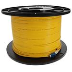 Picture of 150m LC to LC Yellow OS2 Duplex OFNR (Riser-Rated) SMF Fiber Patch Cable