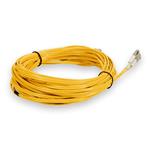 Picture of 15m LC to LC Yellow OM3 Duplex OFNR (Riser-Rated) Fiber Patch Cable