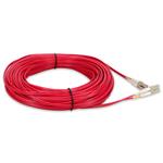 Picture of 15m LC to LC Red OM3 Duplex OFNP (Plenum-Rated) Fiber Patch Cable
