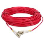 Picture of 15m LC to LC Red OM3 Duplex OFNP (Plenum-Rated) Fiber Patch Cable