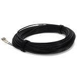 Picture of 15m LC to LC Black OM4 Duplex OFNR (Riser-Rated) Fiber Patch Cable