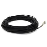Picture of 15m LC to LC Black OM4 Duplex OFNR (Riser-Rated) Fiber Patch Cable