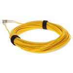 Picture of 15m LC to LC Yellow OM1 Duplex OFNR (Riser-Rated) TAA MMF Fiber Patch Cable