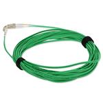 Picture of 1m LC to LC Green OM4 Duplex OFNP (Plenum-Rated) TAA Fiber Patch Cable