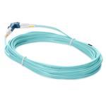 Picture of 1m LC to LC Aqua OS2 Duplex OFNR (Riser-Rated) SMF Fiber Patch Cable