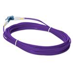 Picture of 1m LC to LC Purple OS2 Duplex OFNR (Riser-Rated) SMF Fiber Patch Cable