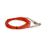 Picture of 1.5m LC to LC Orange OM1 Duplex OFNR (Riser-Rated) MMF Fiber Patch Cable