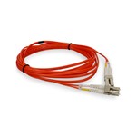 Picture of 1.5m LC to LC Orange OM1 Duplex OFNR (Riser-Rated) MMF Fiber Patch Cable