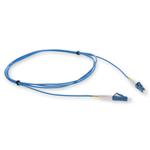 Picture of 20ft LC to LC Blue OS2 Simplex OFNR (Riser-Rated) SMF Fiber Patch Cable