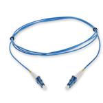 Picture of 20ft LC to LC Blue OS2 Simplex OFNR (Riser-Rated) SMF Fiber Patch Cable