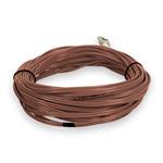Picture of 20m LC to LC Brown OM4 Duplex OFNR (Riser-Rated) TAA Fiber Patch Cable