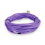 Picture of 20m LC to LC Purple OM4 Duplex OFNR (Riser-Rated) Fiber Patch Cable