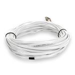 Picture of 20m LC to LC White OM4 Duplex OFNR (Riser-Rated) TAA Fiber Patch Cable