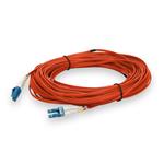Picture of 22m LC to LC Orange OS2 Duplex OFNR (Riser-Rated) SMF Fiber Patch Cable