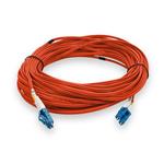 Picture of 22m LC to LC Orange OS2 Duplex OFNR (Riser-Rated) SMF Fiber Patch Cable