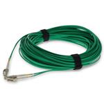 Picture of 23m LC to LC Green OM4 Duplex OFNR (Riser-Rated) Fiber Patch Cable