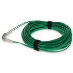 Picture of 23m LC to LC Green OM4 Duplex OFNR (Riser-Rated) Fiber Patch Cable