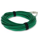 Picture of 23m LC to LC Green OM4 Duplex OFNR (Riser-Rated) Fiber Patch Cable