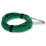 Picture of 23m LC to LC Green OM4 Duplex OFNR (Riser-Rated) Fiber Patch Cable