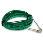 Picture of 23m LC to LC Green OM4 Duplex OFNR (Riser-Rated) Fiber Patch Cable