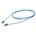 Picture of 25ft LC to LC Blue OS2 Simplex OFNR (Riser-Rated) SMF Fiber Patch Cable