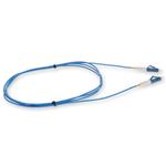 Picture of 25ft LC to LC Blue OS2 Simplex OFNR (Riser-Rated) SMF Fiber Patch Cable