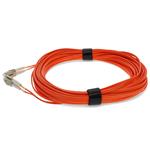 Picture of 25m LC to LC Orange OM1 Duplex OFNR (Riser-Rated) MMF Fiber Patch Cable