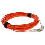 Picture of 25m LC to LC Orange OM1 Duplex OFNR (Riser-Rated) MMF Fiber Patch Cable