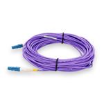 Picture of 25m LC to LC Purple OS2 Simplex OFNR (Riser-Rated) SMF Fiber Patch Cable