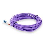 Picture of 25m LC to LC Purple OS2 Simplex OFNR (Riser-Rated) SMF Fiber Patch Cable