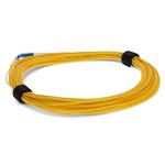 Picture of 26m LC to LC Yellow OS2 Simplex OFNR (Riser-Rated) SMF Fiber Patch Cable