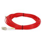 Picture of 2m LC to LC Red OM2 Duplex OFNR (Riser-Rated) Fiber Patch Cable