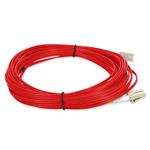 Picture of 2m LC to LC Red OM2 Duplex OFNR (Riser-Rated) Fiber Patch Cable