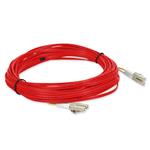 Picture of 2m LC to LC Red OM2 Duplex OFNR (Riser-Rated) Fiber Patch Cable