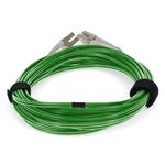 Picture of 2m LC to LC Green OM3 Duplex OFNR (Riser-Rated) TAA Fiber Patch Cable