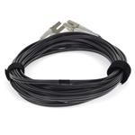 Picture of 2m LC to LC Gray OM3 Duplex OFNR (Riser-Rated) TAA Fiber Patch Cable